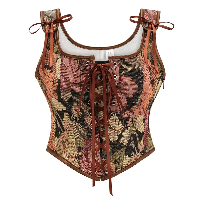 Corset Waist Cinch - Vintage Gothic Frauen Korsetts Lace Up