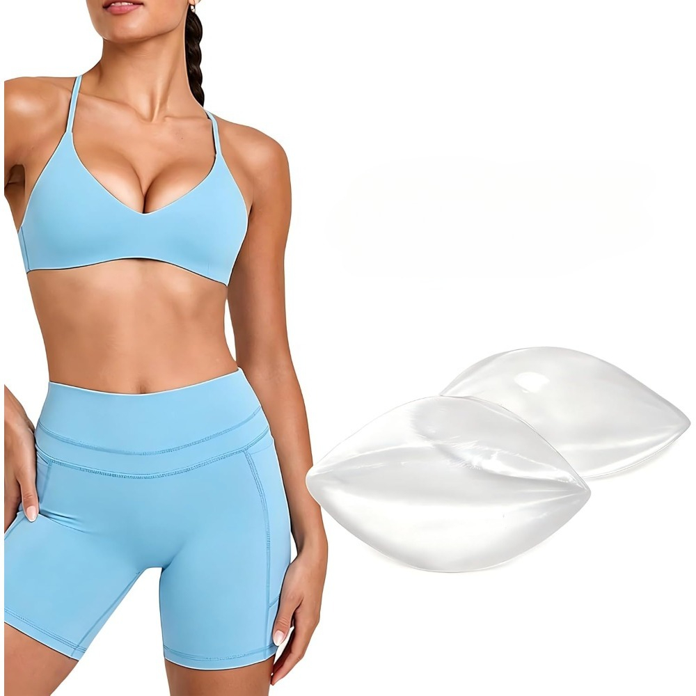 Silicone Bra Adhesive - Selbstklebende Silikon-BH-Einlagen - Herausnehmbare Push-Up-Pads für