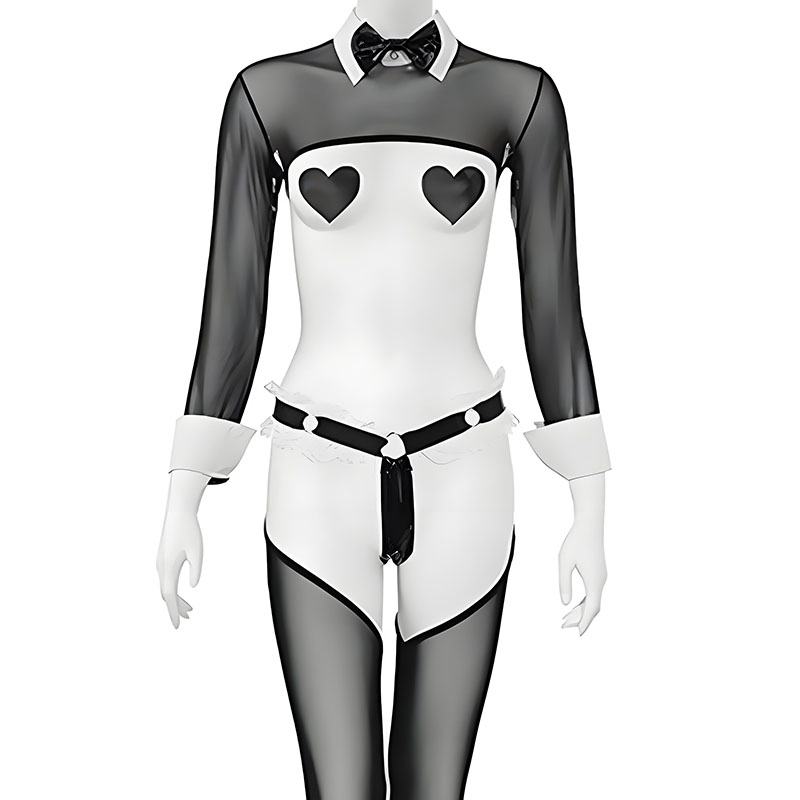 Anime Bunny Maid Uniform Netz- – Garter Belt Set Bewertung und Preis