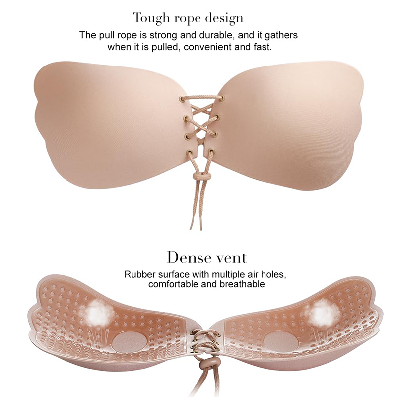 1/2 Paar Damen Sommer rückenfr – Strapless Bra Backless Bewertung und Preis