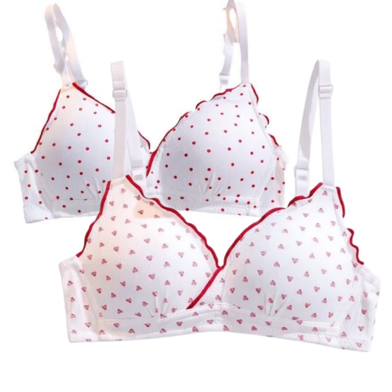 Süßes, kabelloses BH-Set, bequ – Bralette Wireless Soft Bewertung und Preis